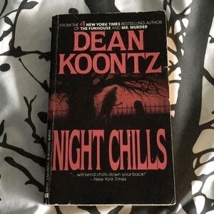 Night Chills by Dean Koontz 1986 Berkley Paperback Horror Thriller